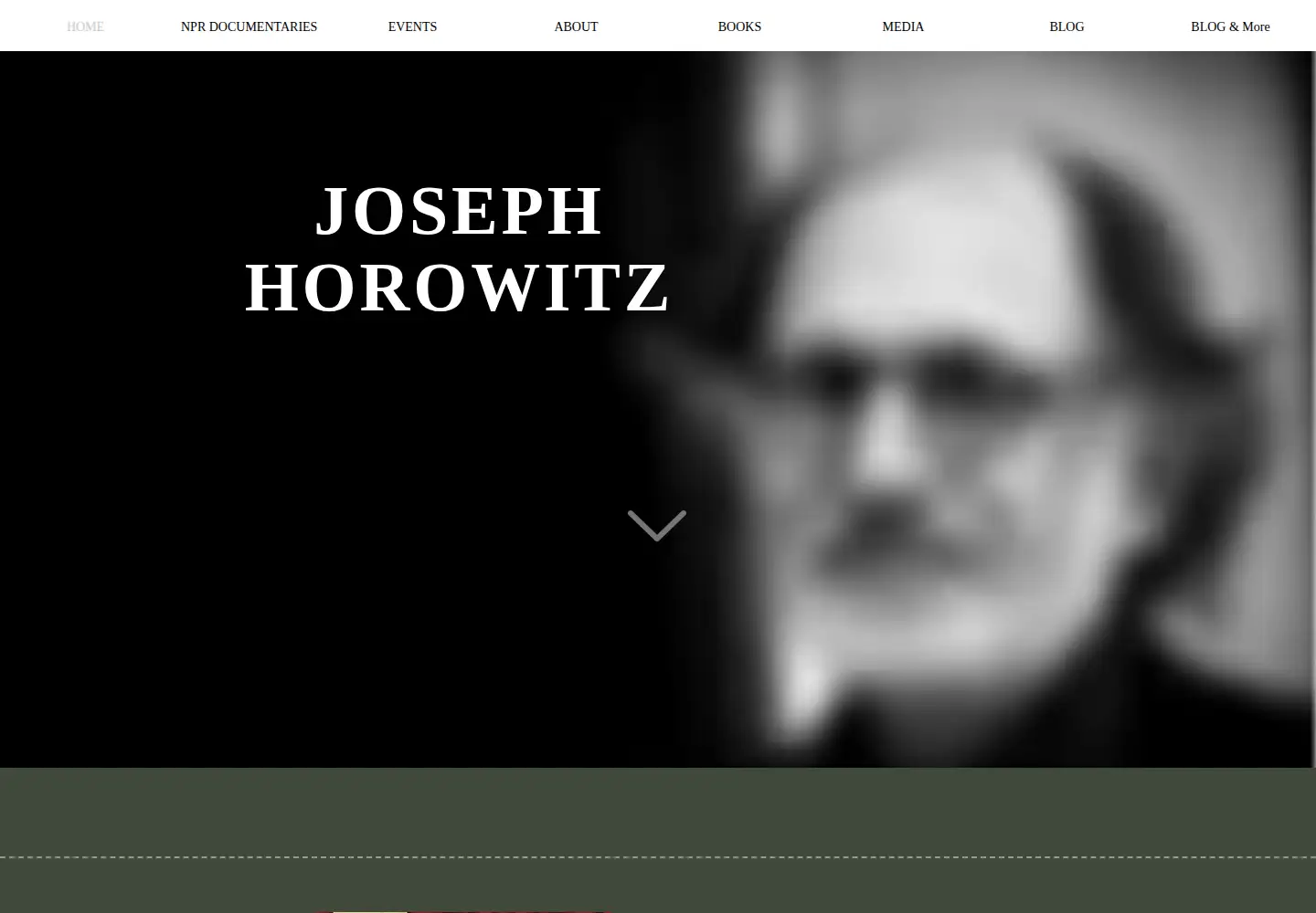 Screenshot of josephhorowitz.com