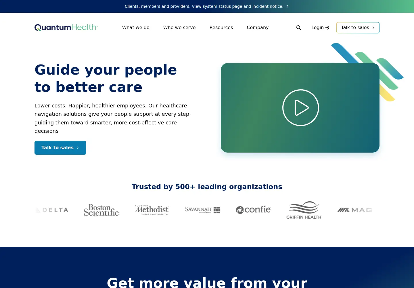 Screenshot of quantum-health.com