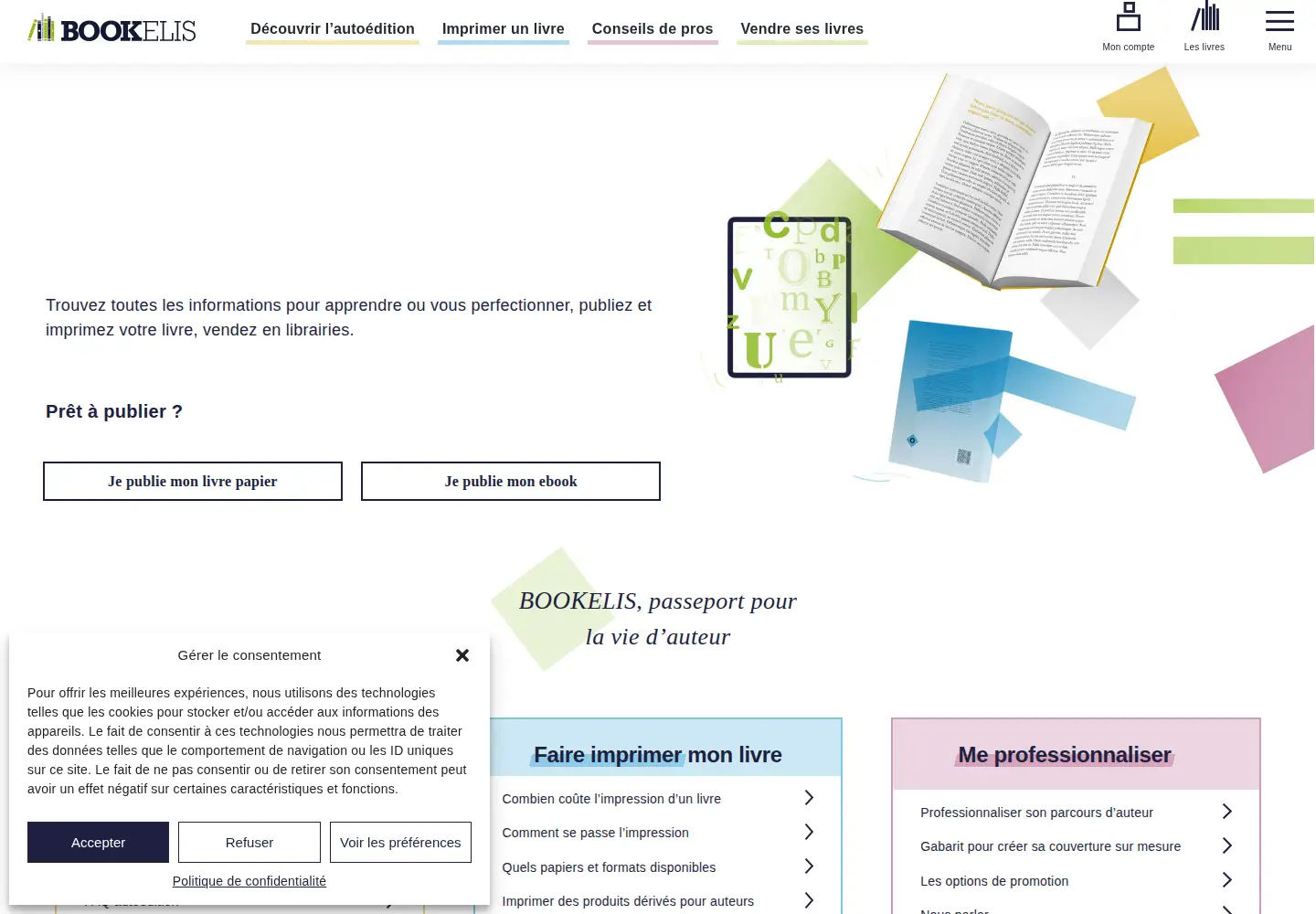 Captured homepage of bookelis.com in the current scan