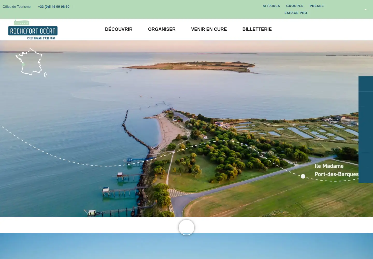 Screenshot of rochefort-ocean.com