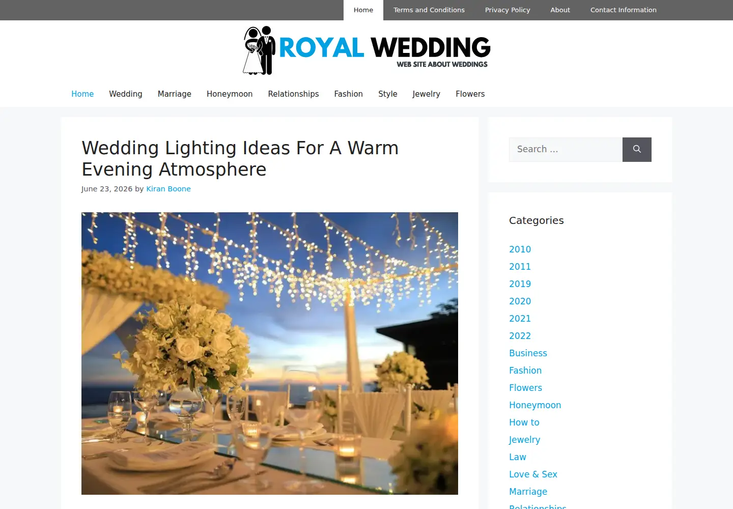 Screenshot of officialroyalwedding2011.org