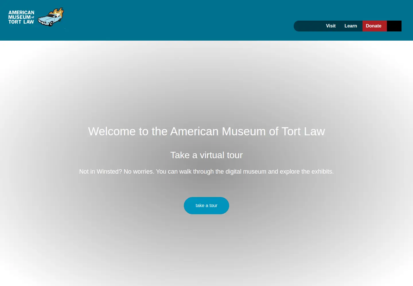 Captured homepage of tortmuseum.org in the current scan