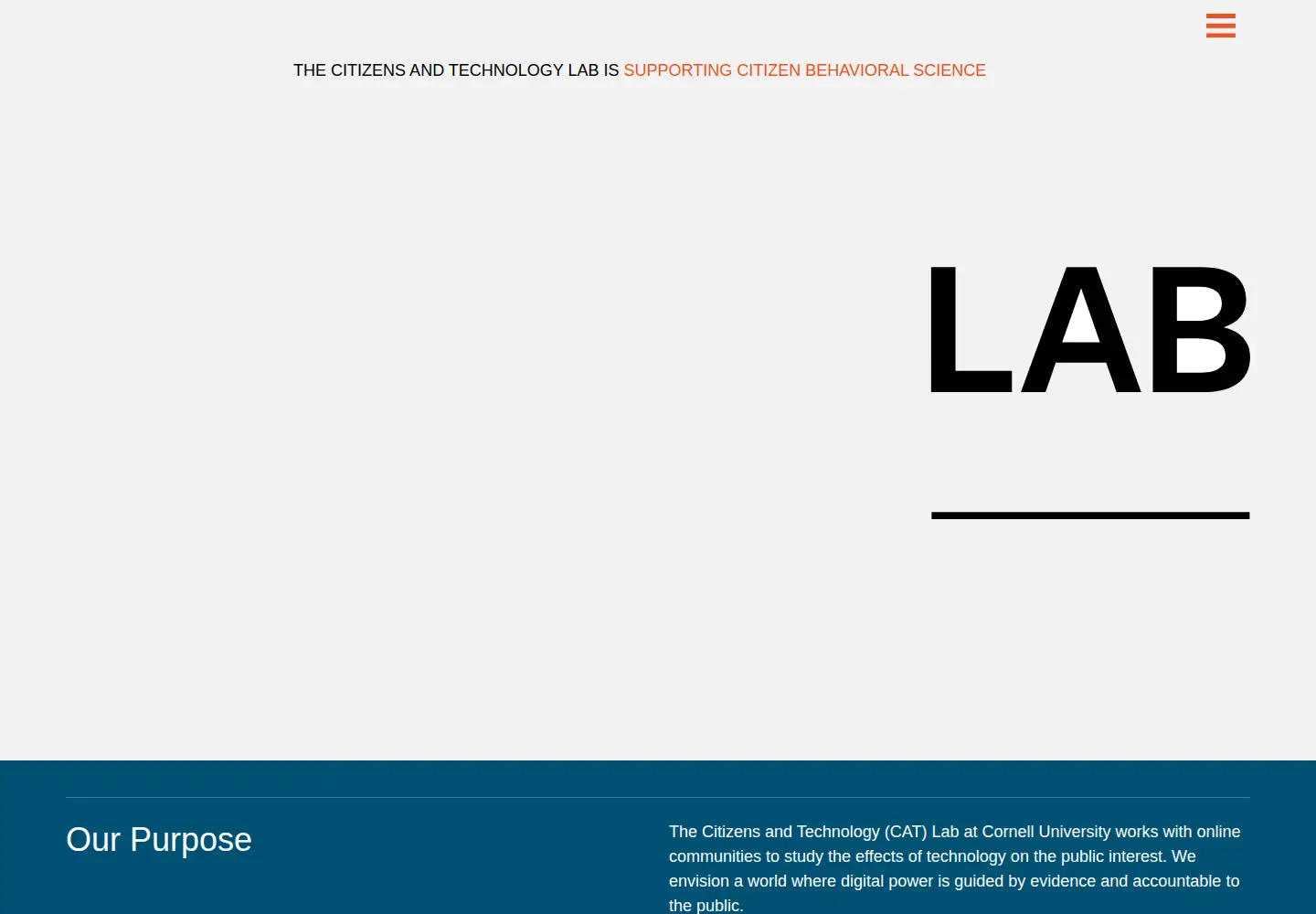 Screenshot of citizensandtech.org