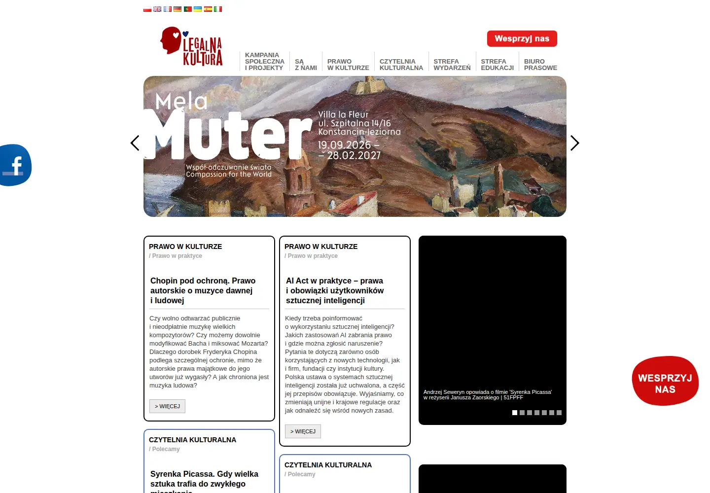 Screenshot of legalnakultura.pl