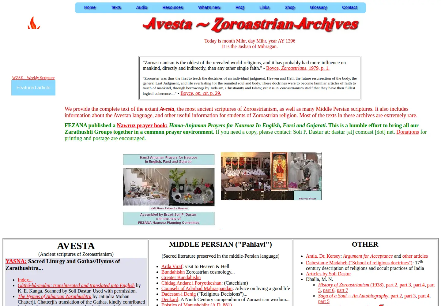 Screenshot of avesta.org