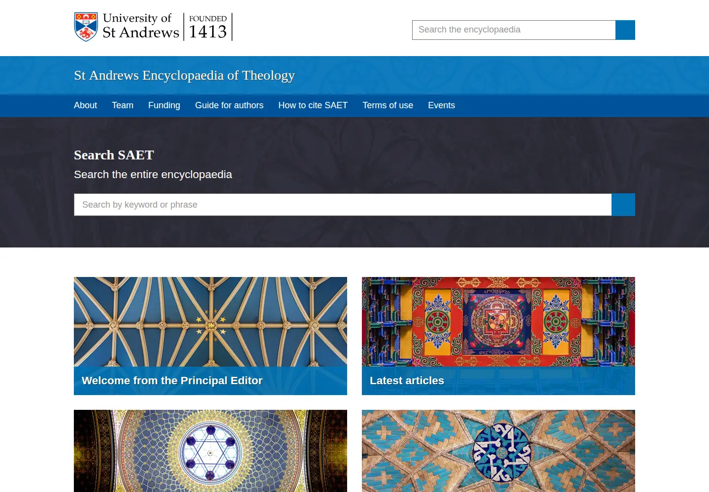 Screenshot of saet.ac.uk
