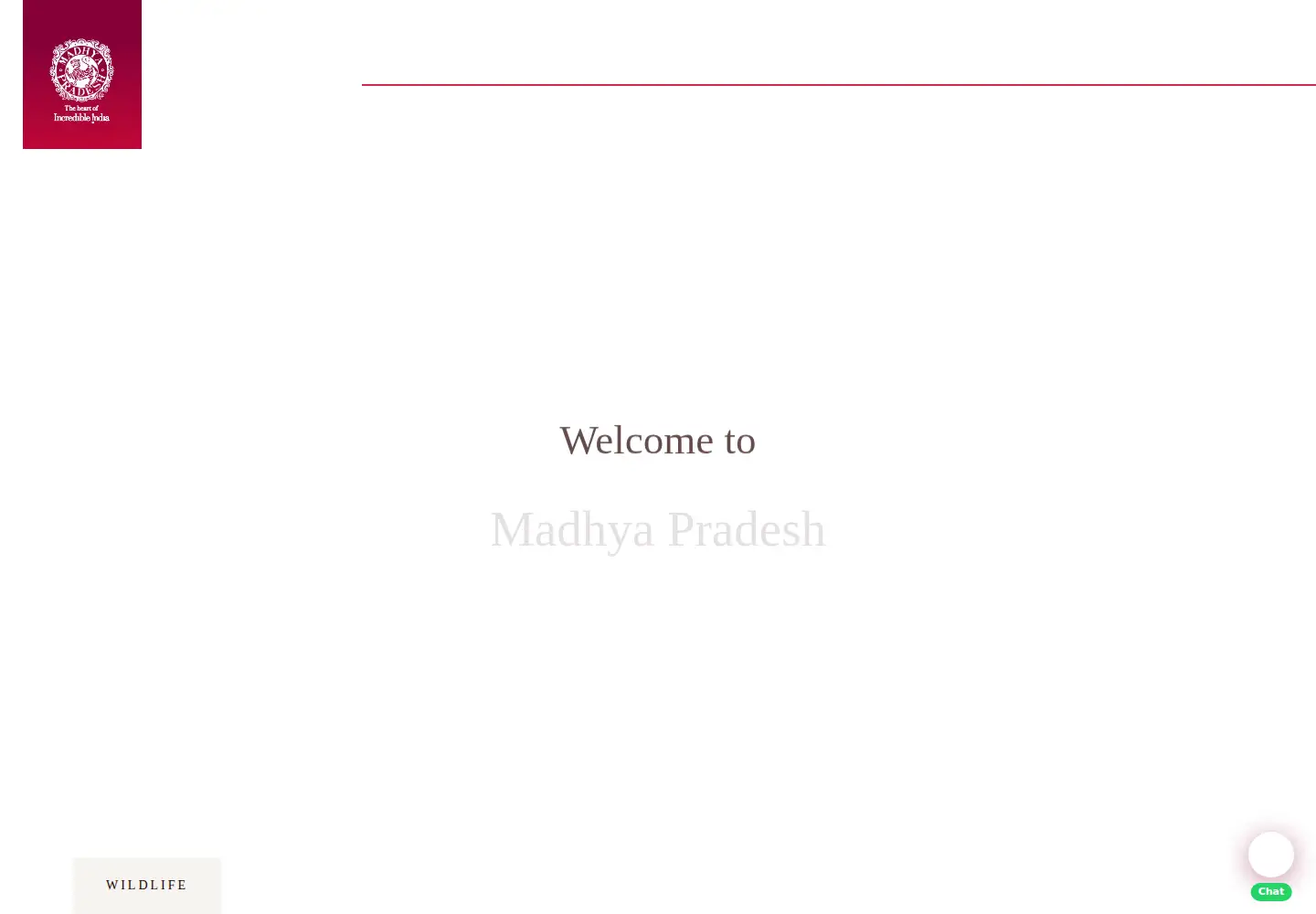 Captured homepage of mptourism.com in the current scan