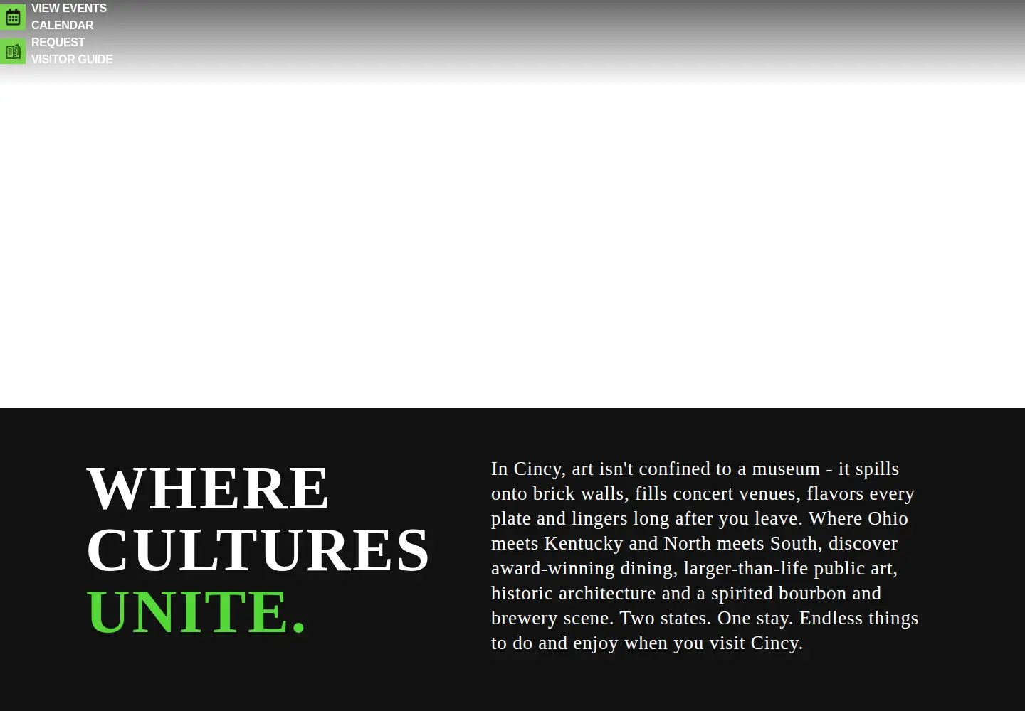 Screenshot of cincyusa.com