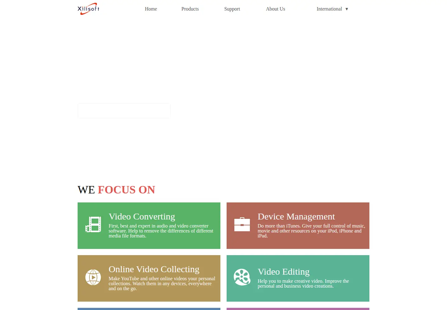 Screenshot of xilisoft.com