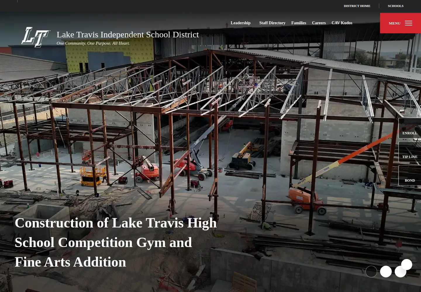 Screenshot of ltisdschools.org