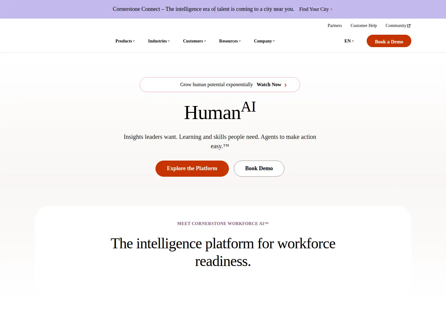 Screenshot of csod.com