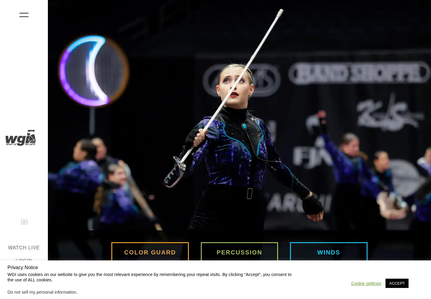 Screenshot of wgi.org