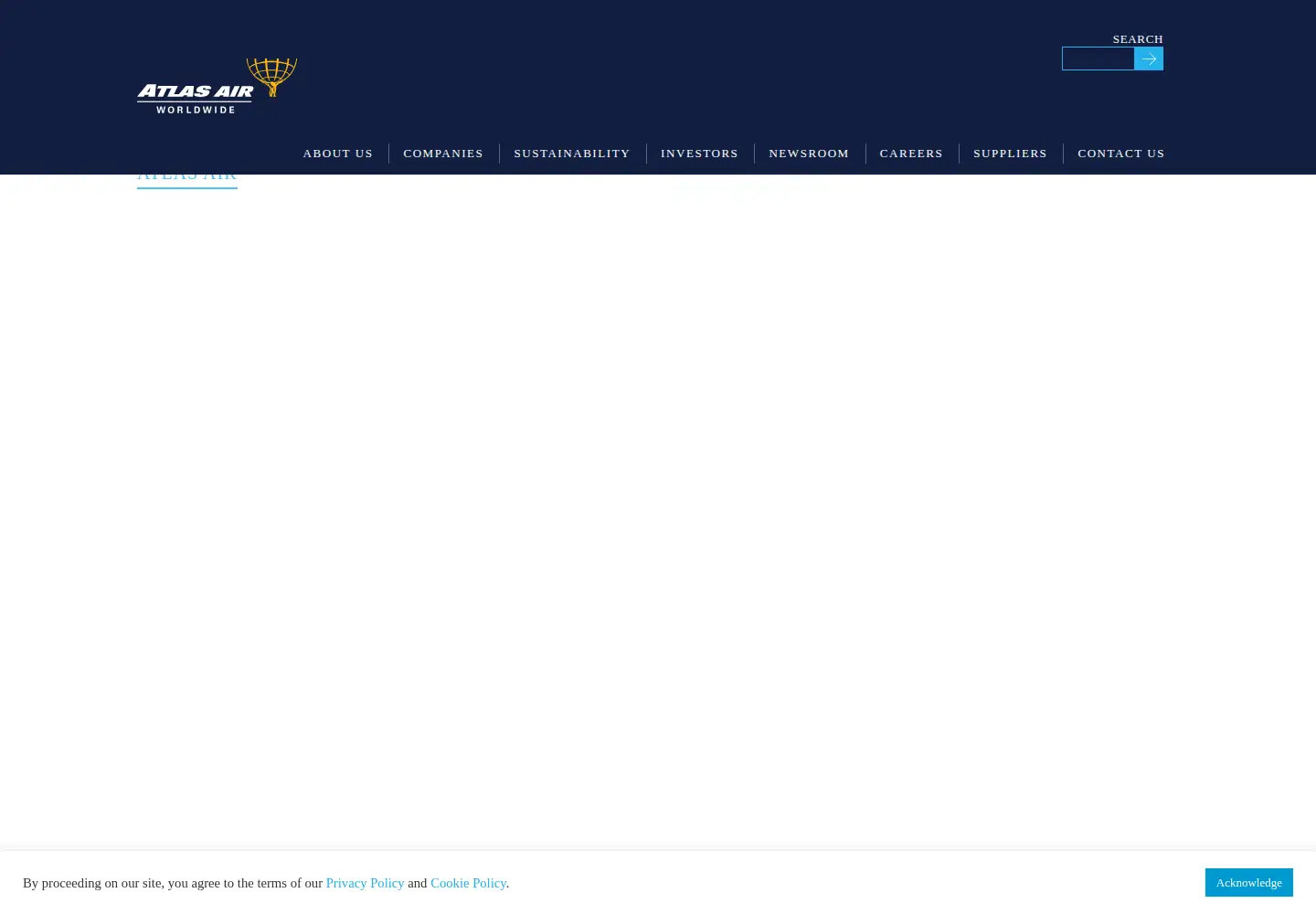 Screenshot of atlasairworldwide.com