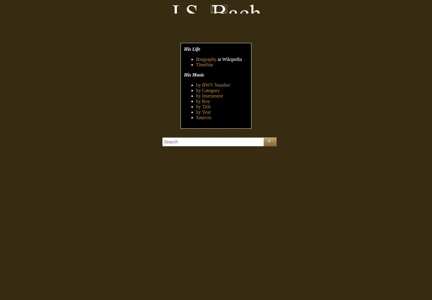 Screenshot of jsbach.org