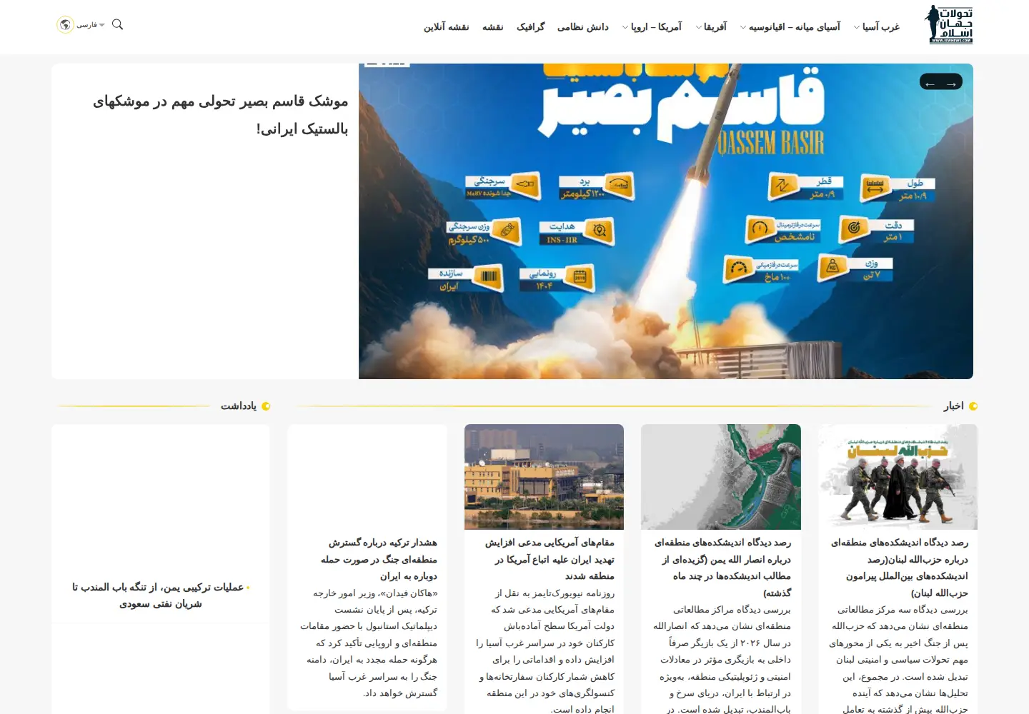 Screenshot of iswnews.com