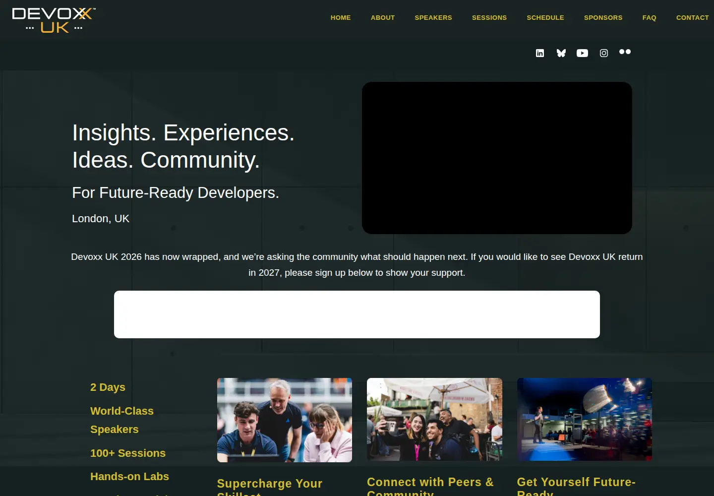 Screenshot of devoxx.co.uk