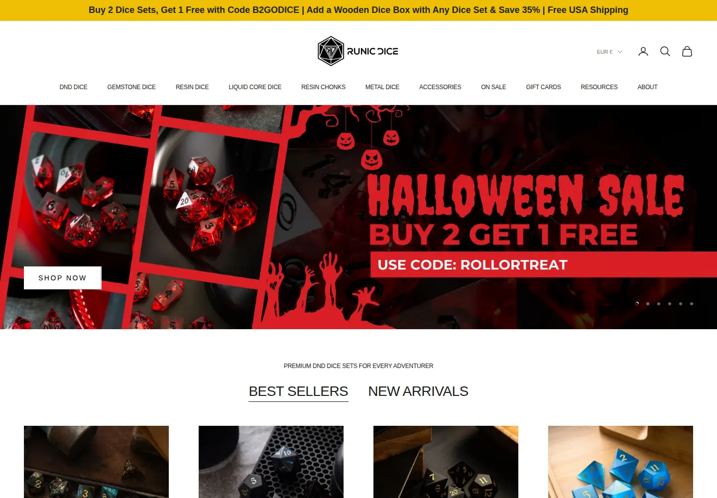 Captured homepage of feastoflegends.com in the current scan