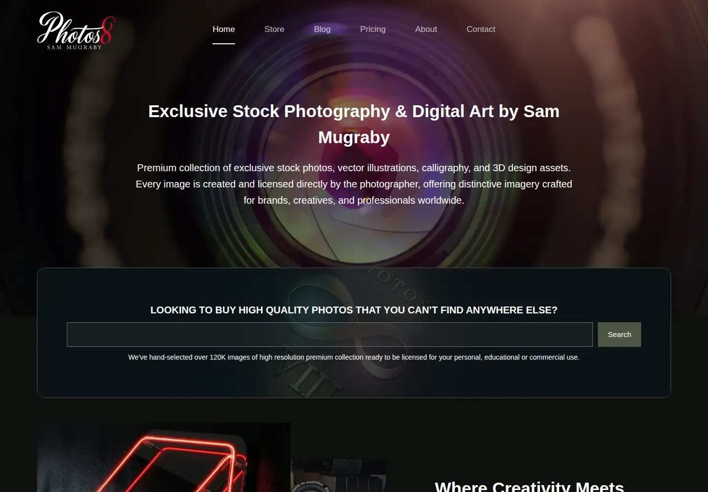 Screenshot of photos8.com