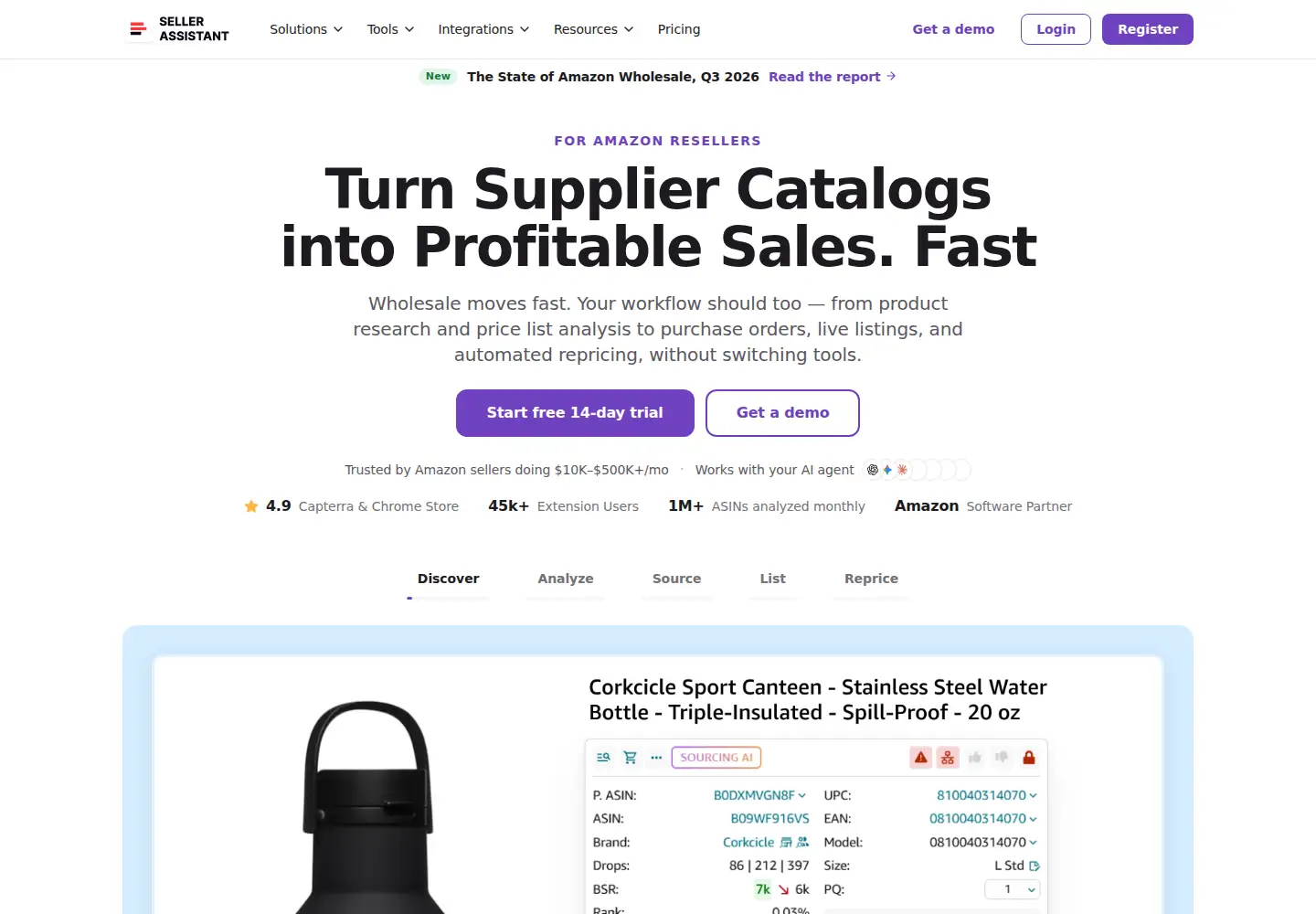 Screenshot of sellerassistant.app