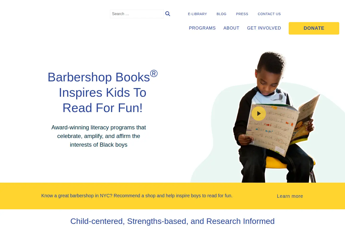 Screenshot of barbershopbooks.org