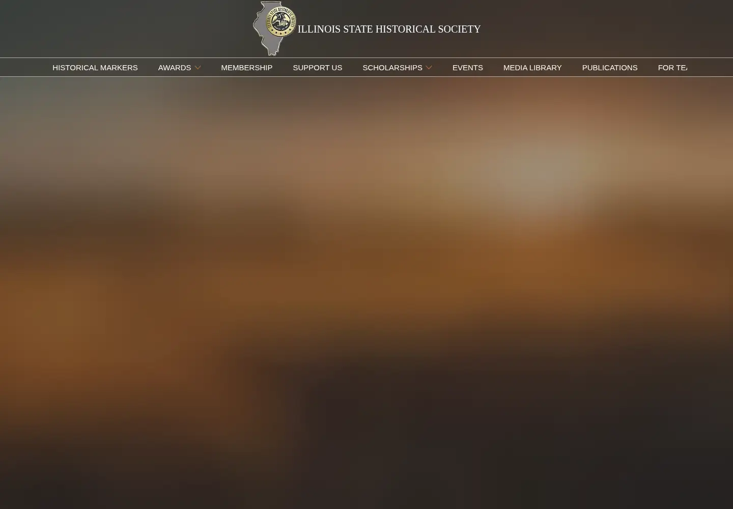 Screenshot of historyillinois.org