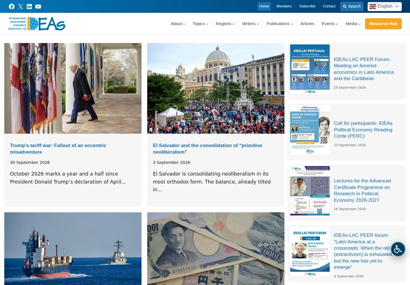 Screenshot of networkideas.org