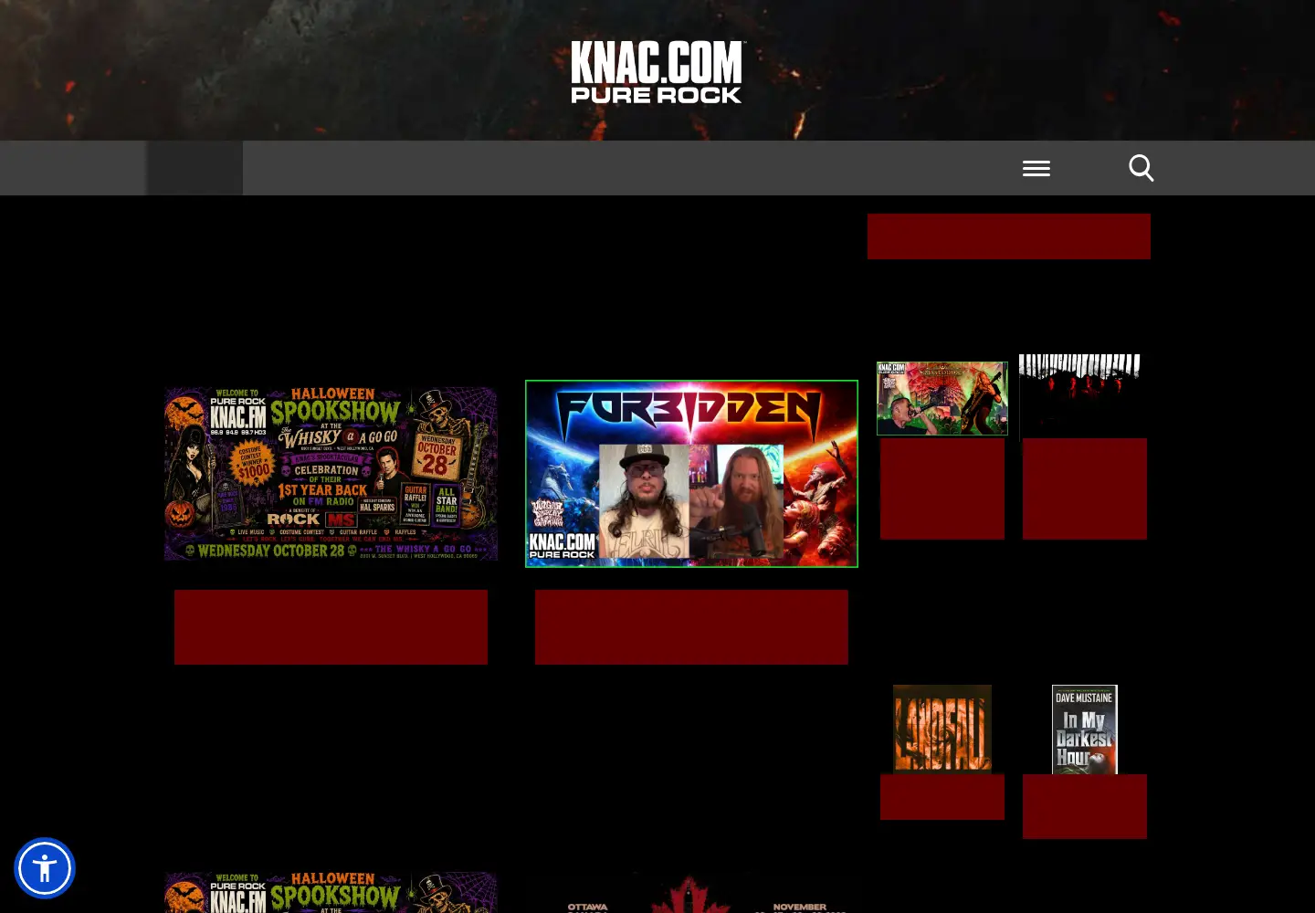 Screenshot of knac.com