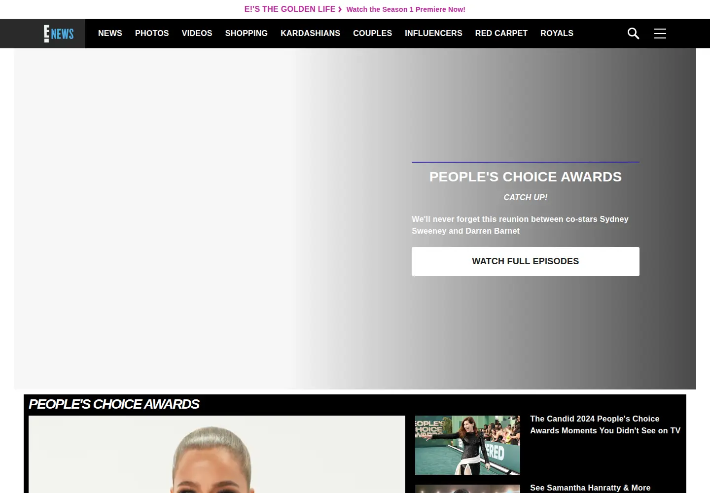 Screenshot of peopleschoice.com