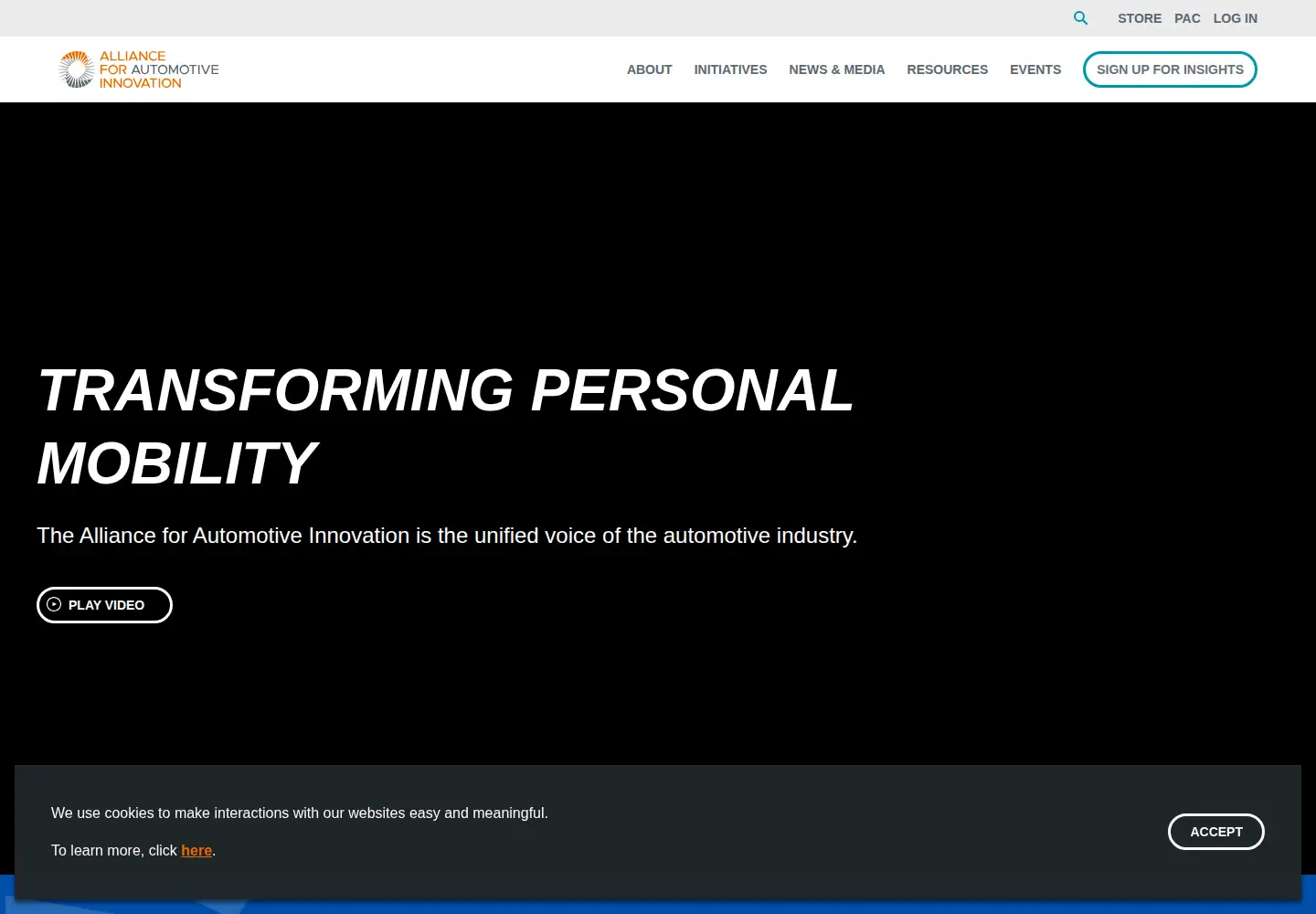 Screenshot of autosinnovate.org
