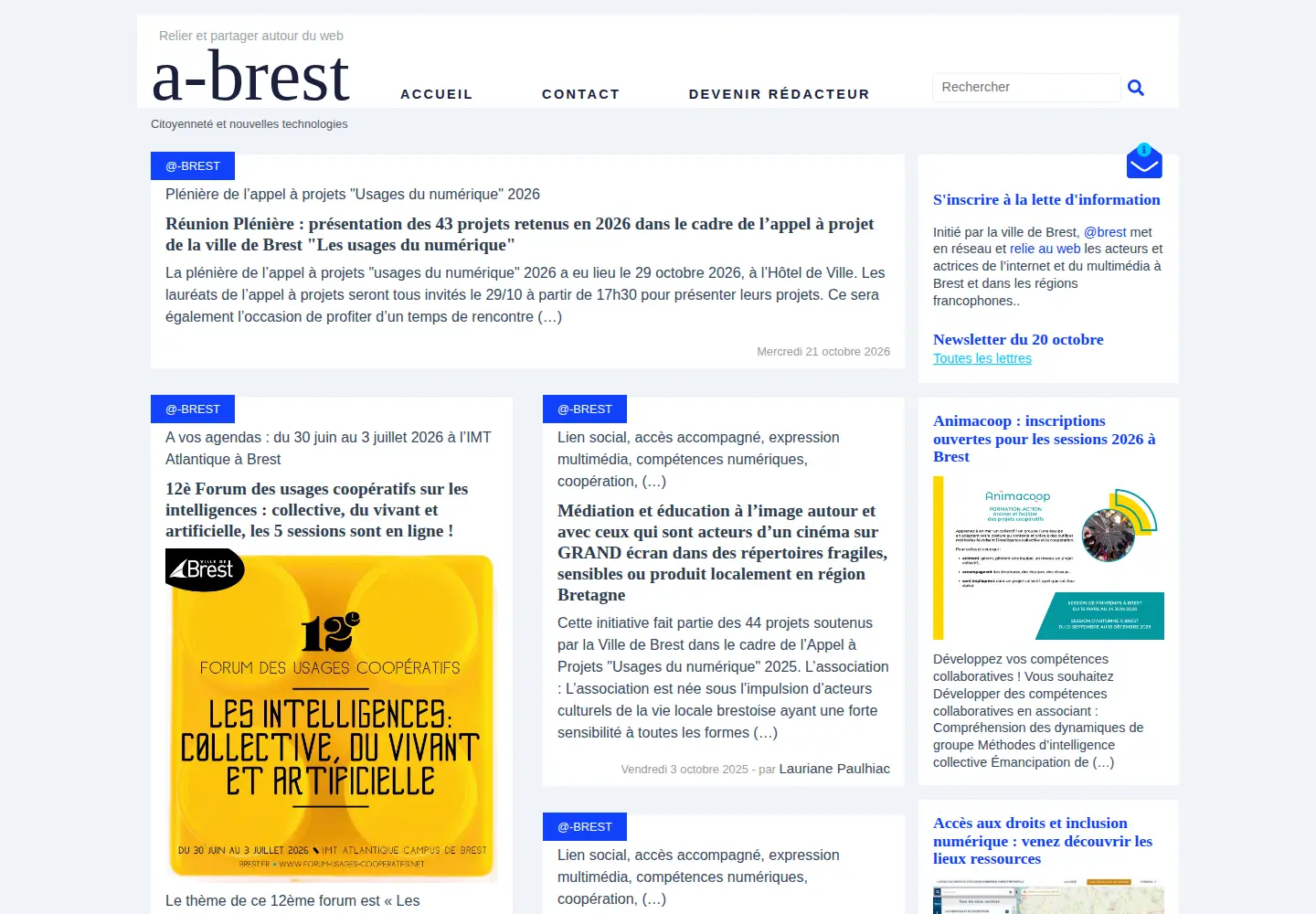 Screenshot of a-brest.net
