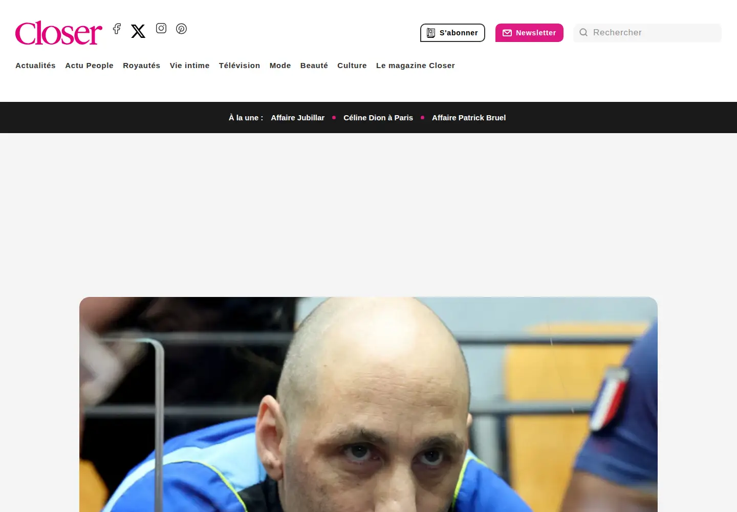 Screenshot of closermag.fr