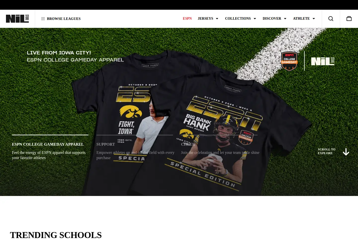 Screenshot of nil.store