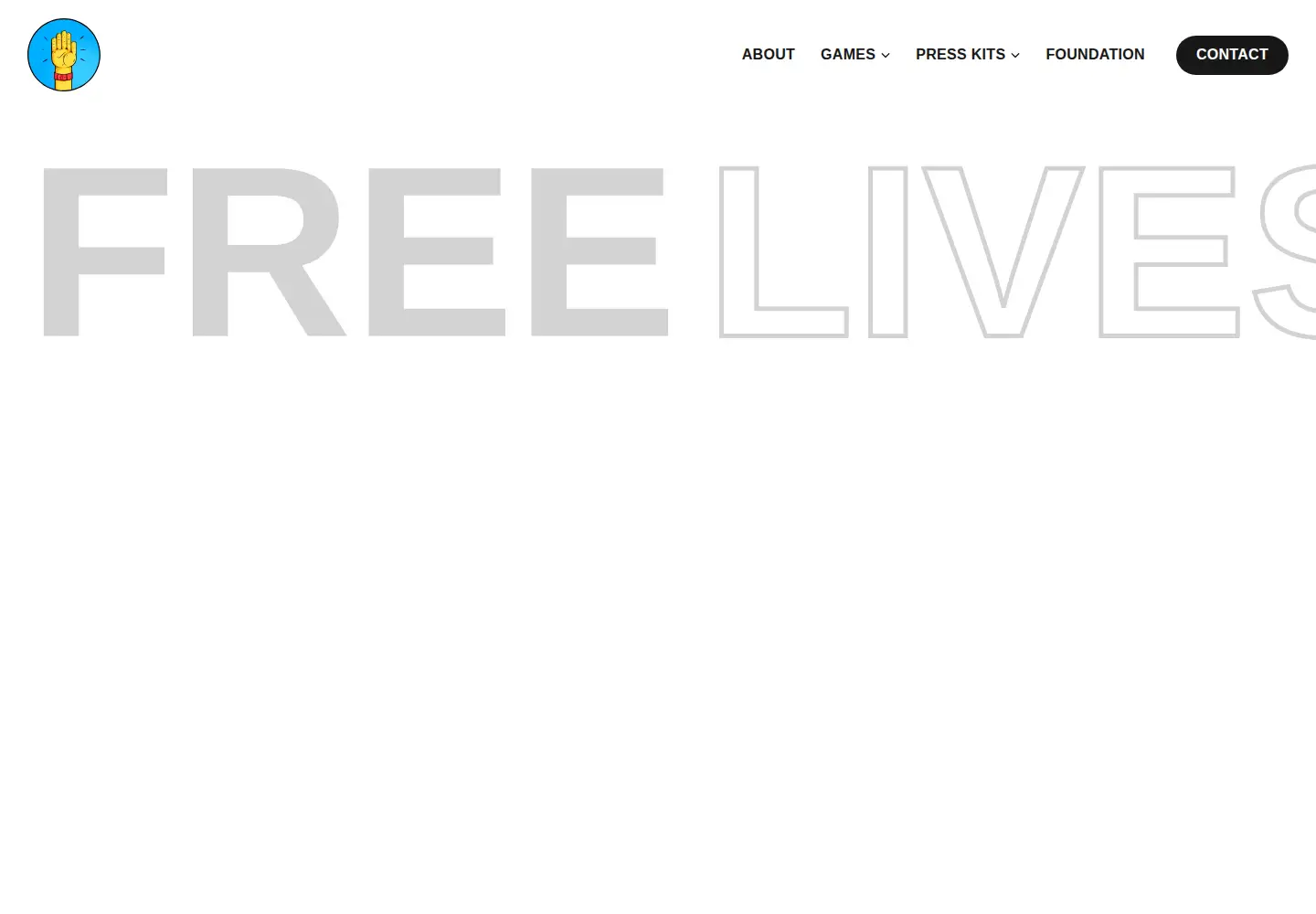 Captured homepage of freelives.net in the current scan