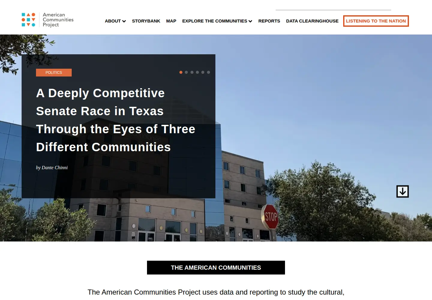 Screenshot of americancommunities.org
