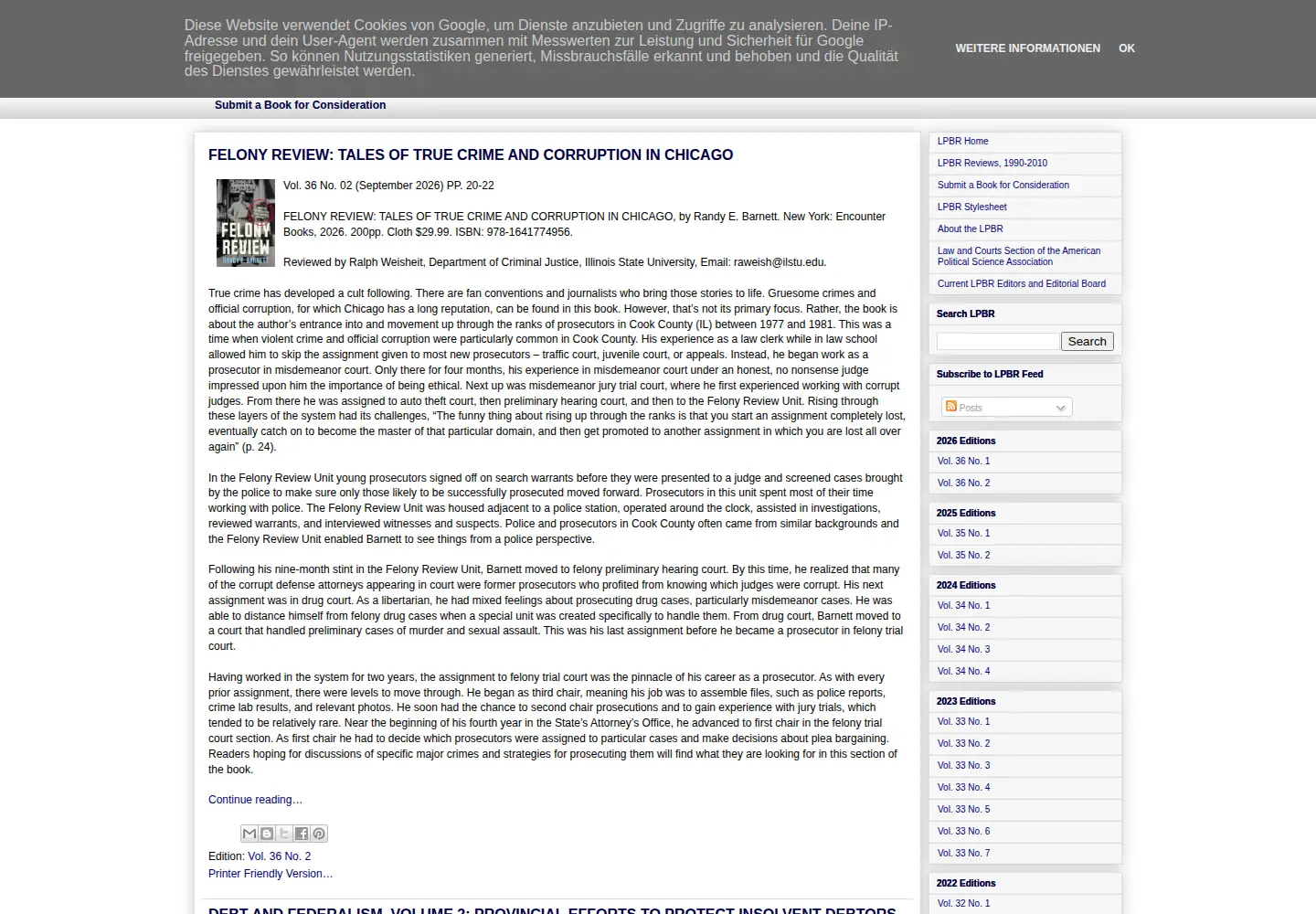 Screenshot of lpbr.net
