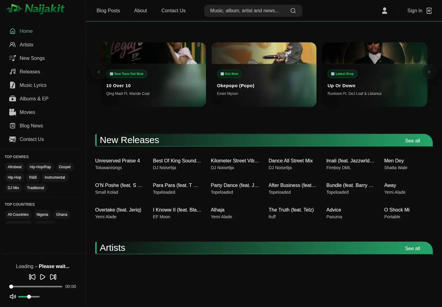 Screenshot of naijakit.com