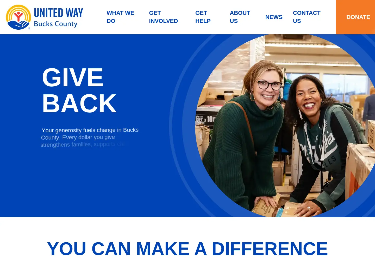 Screenshot of uwbucks.org