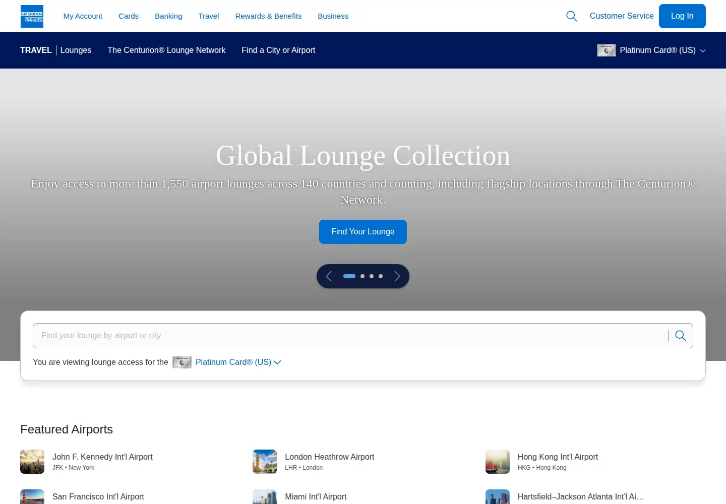 Screenshot of loungebuddy.com