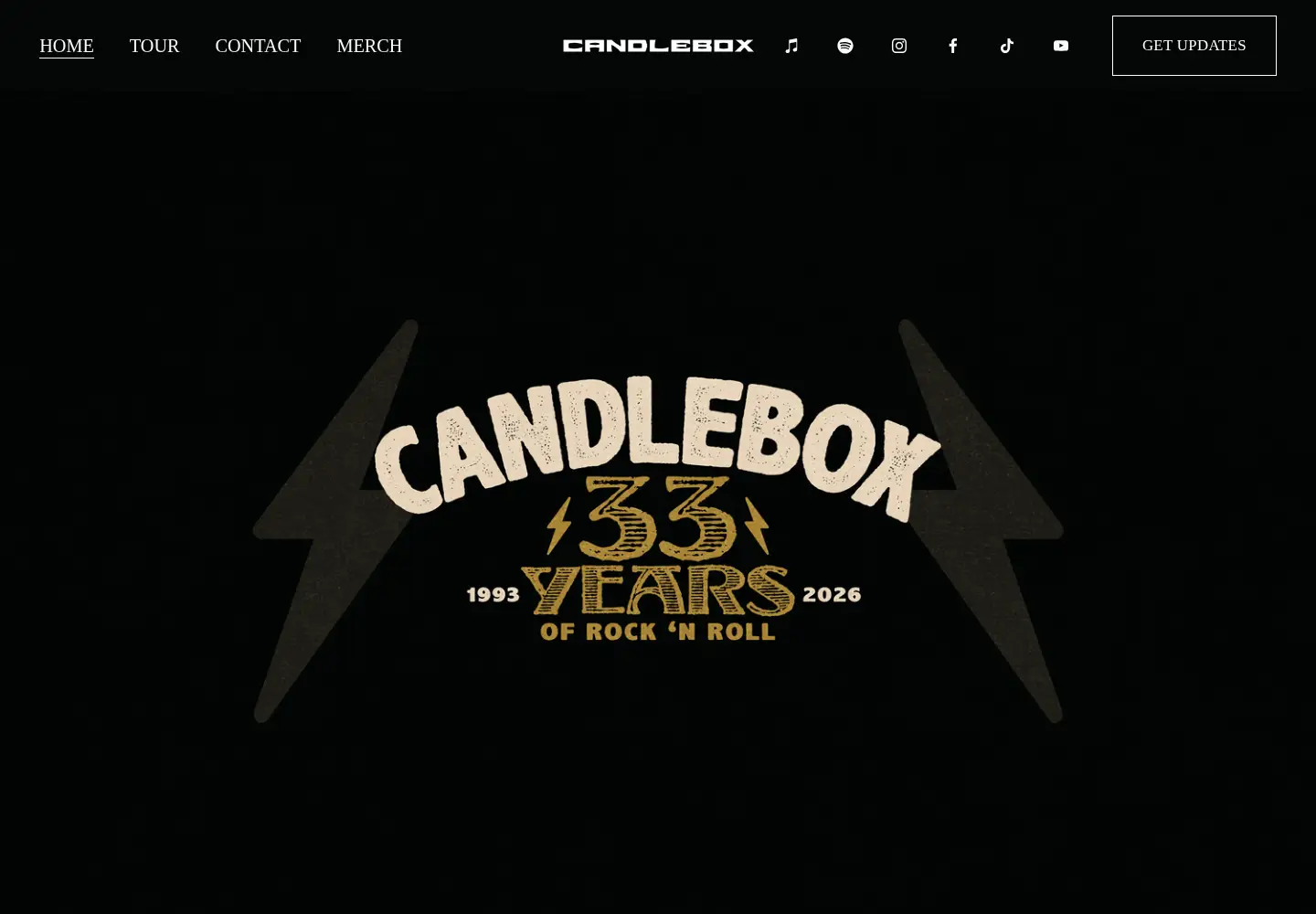 Screenshot of candleboxrocks.com
