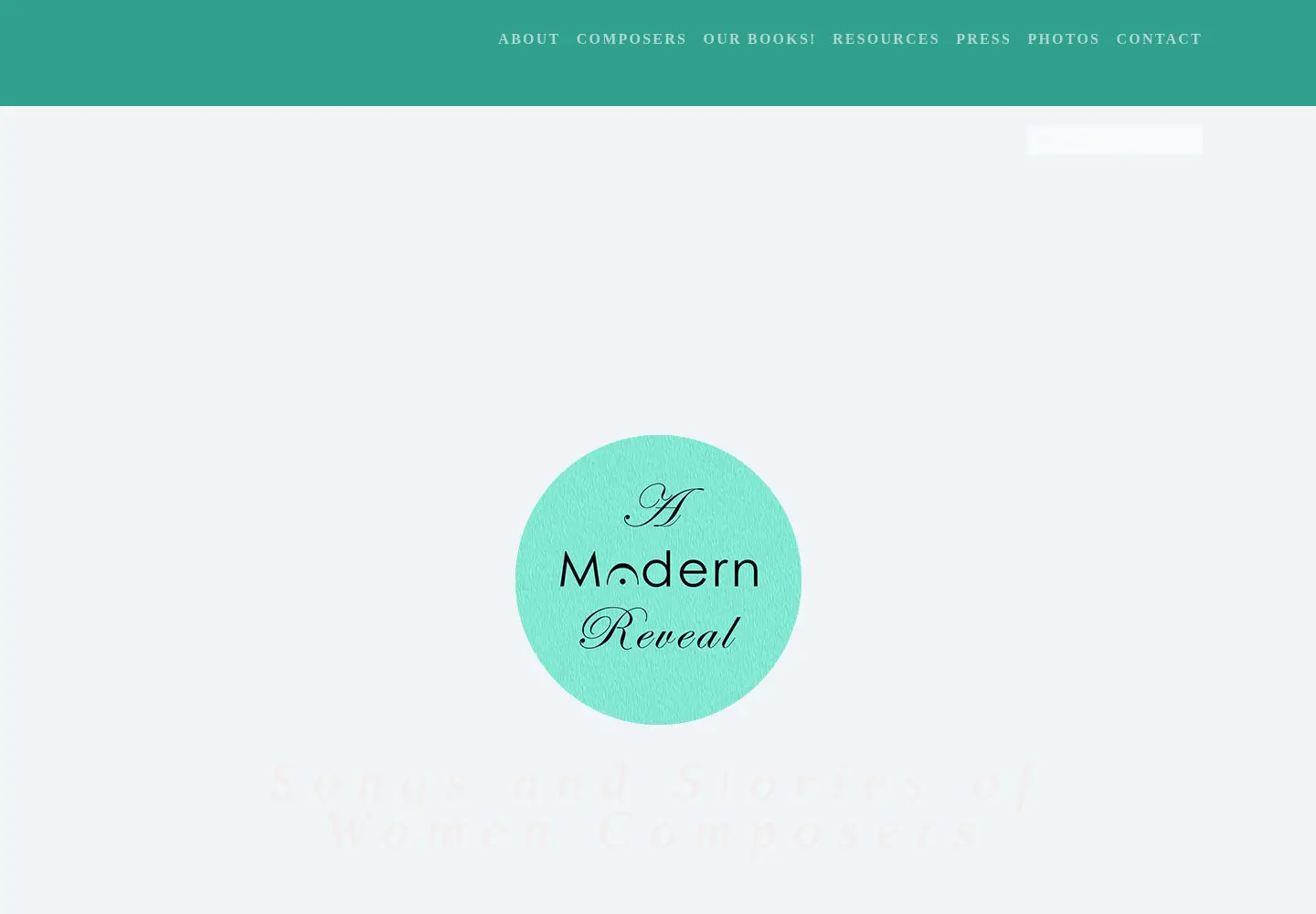 Screenshot of amodernreveal.com
