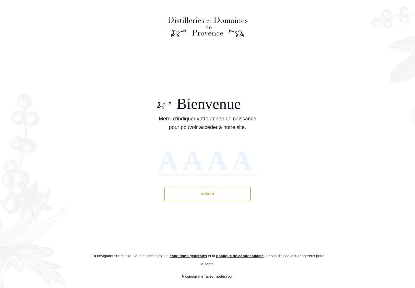 Screenshot of distilleries-provence.com