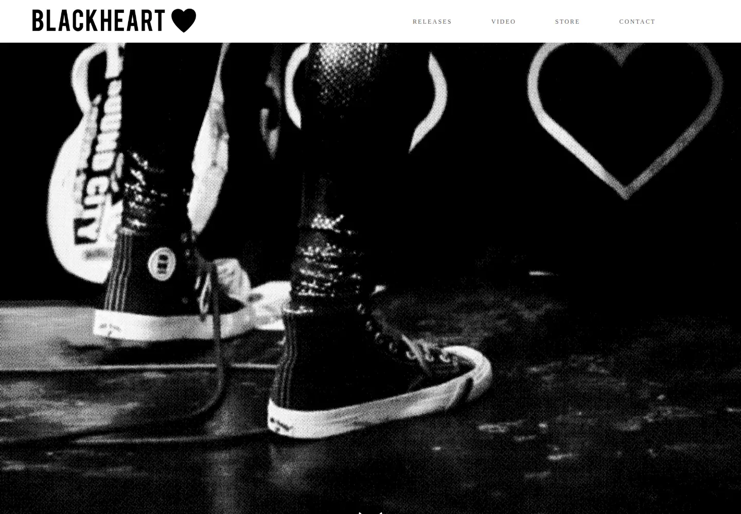 Screenshot of blackheart.com