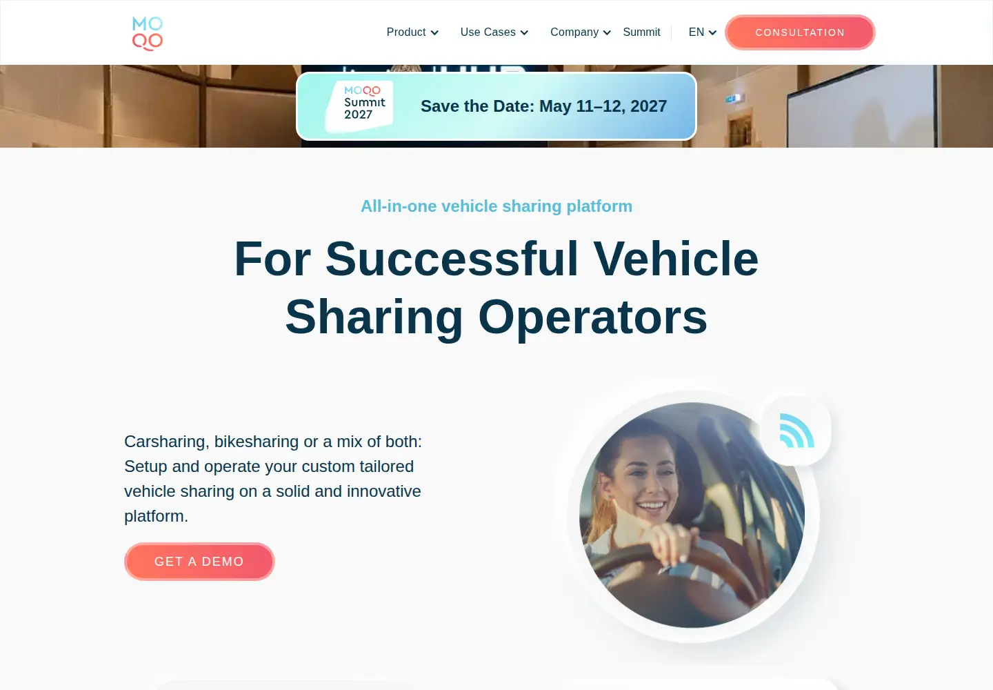 Screenshot of moqo.de