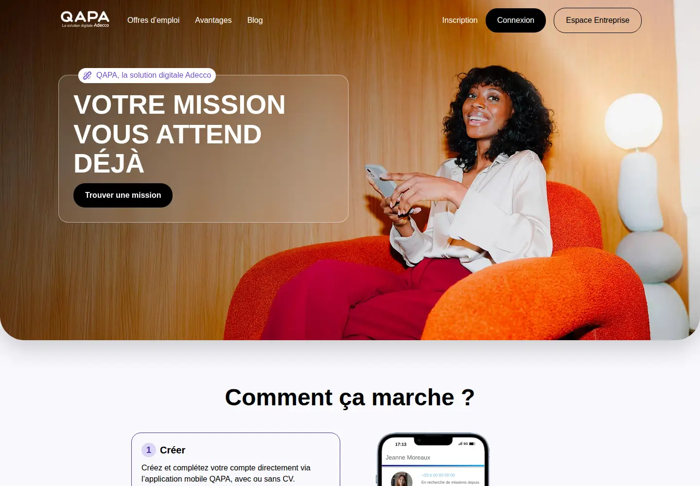 Screenshot of qapa.fr