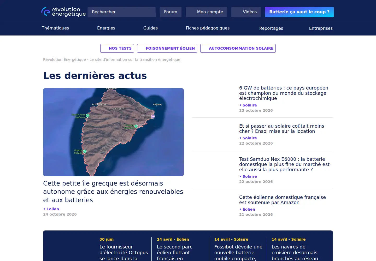 Screenshot of revolution-energetique.com