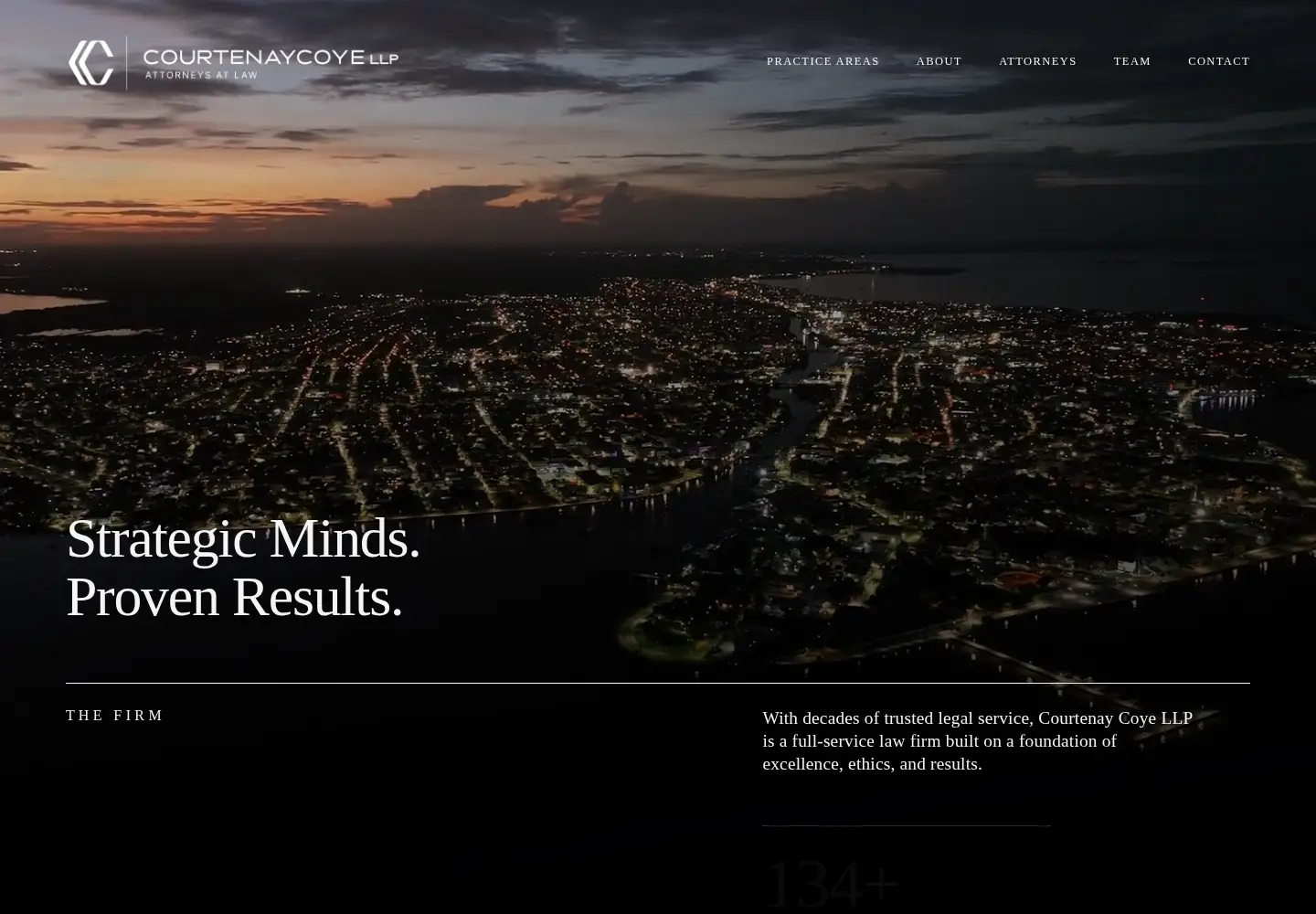 Screenshot of courtenaycoye.com