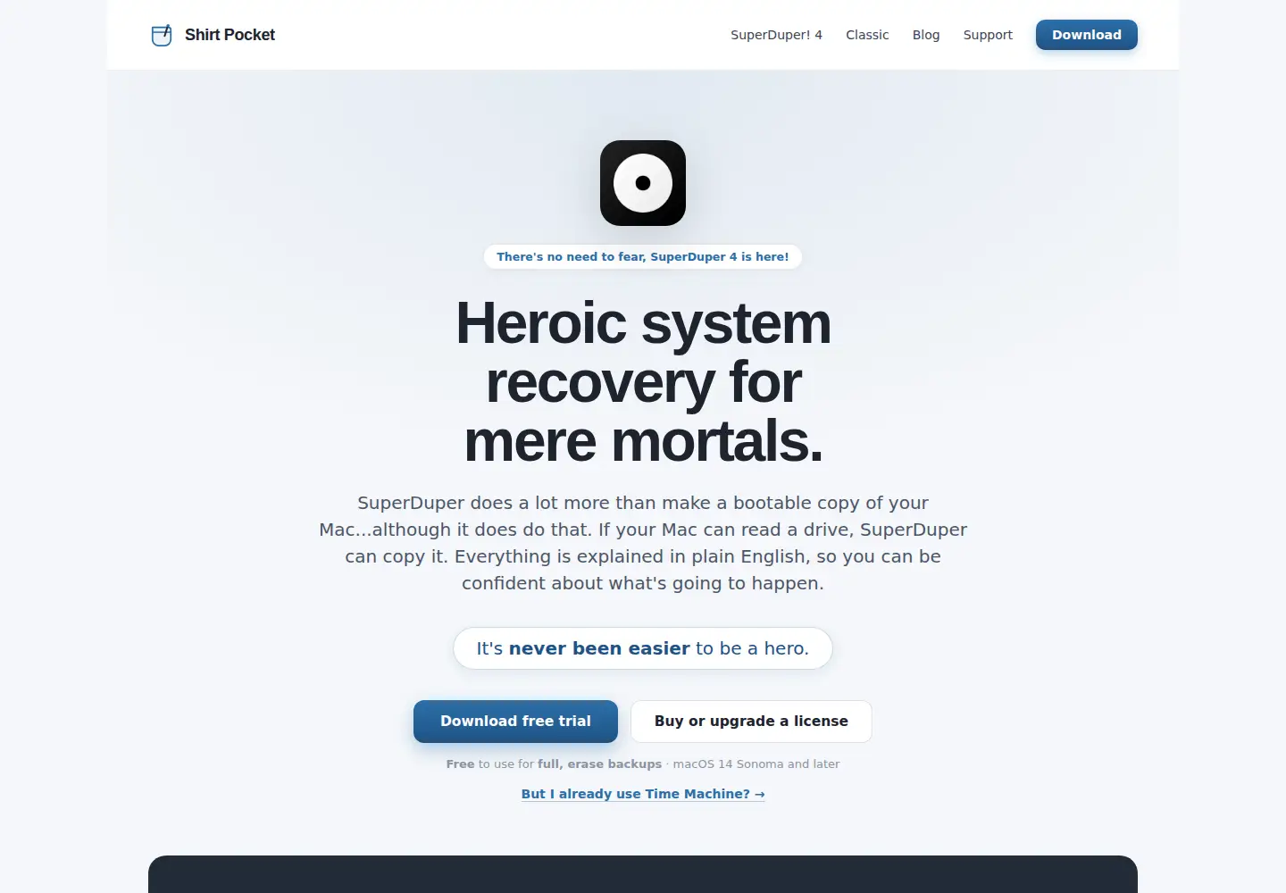 Screenshot of shirt-pocket.com