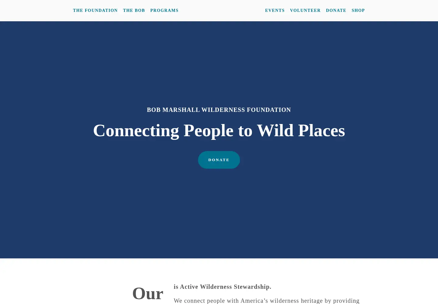 Screenshot of bmwf.org