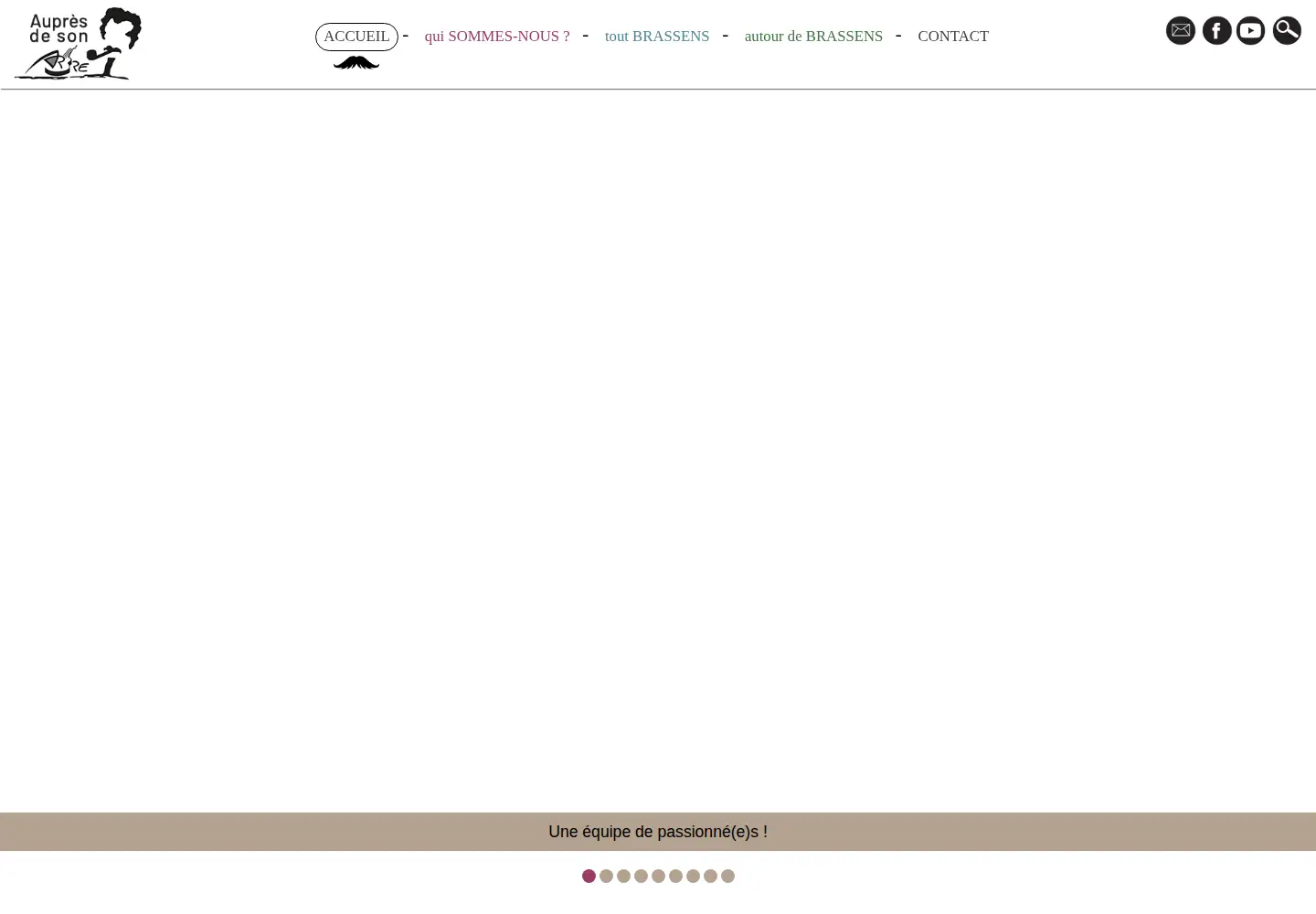 Captured homepage of aupresdesonarbre.com in the current scan