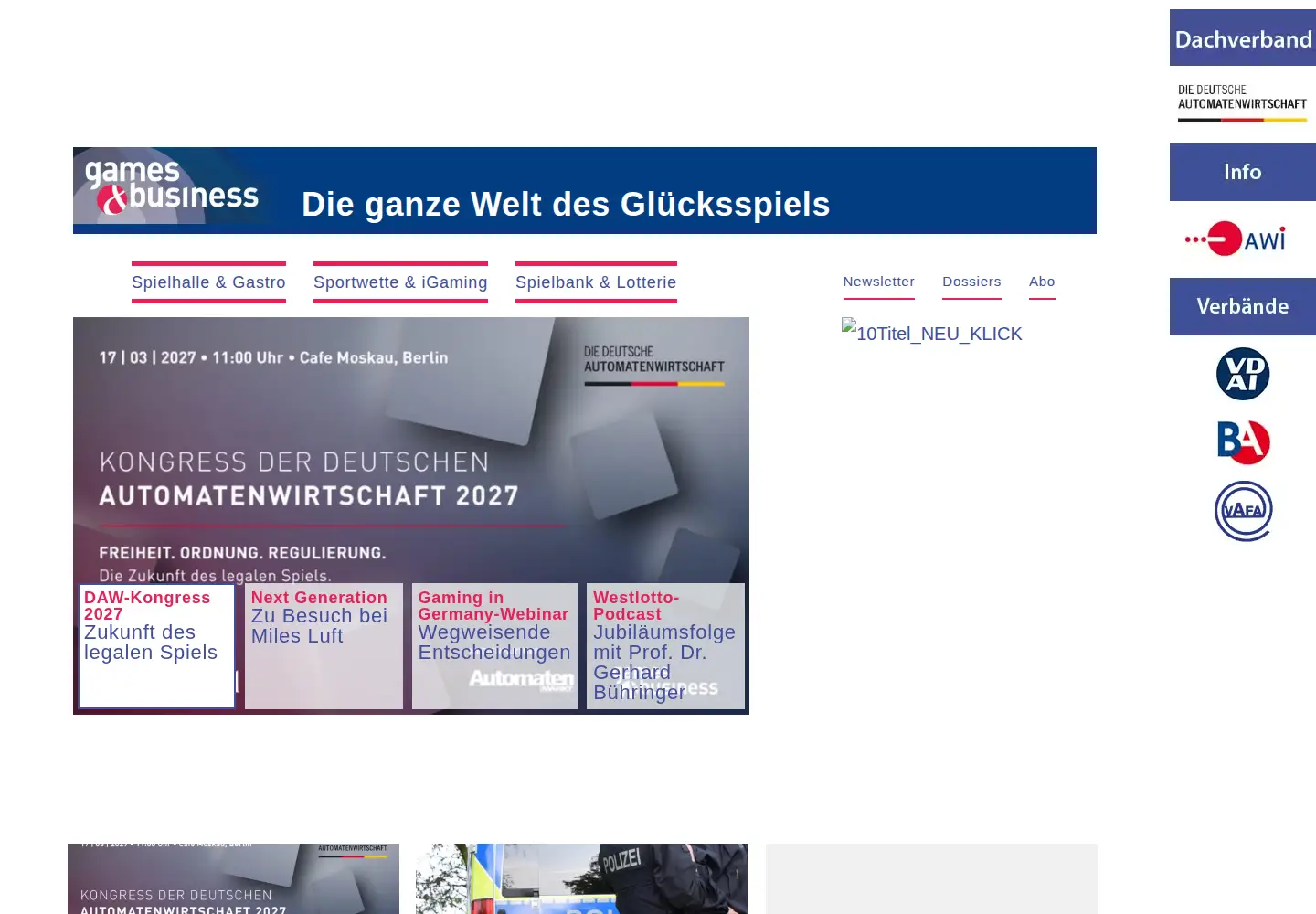 Screenshot of gamesundbusiness.de